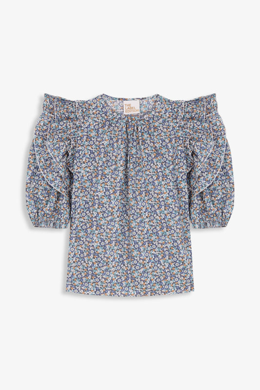 Zoe Top Turquoise - Le Petit Atelier NEW IN The Label Edition 