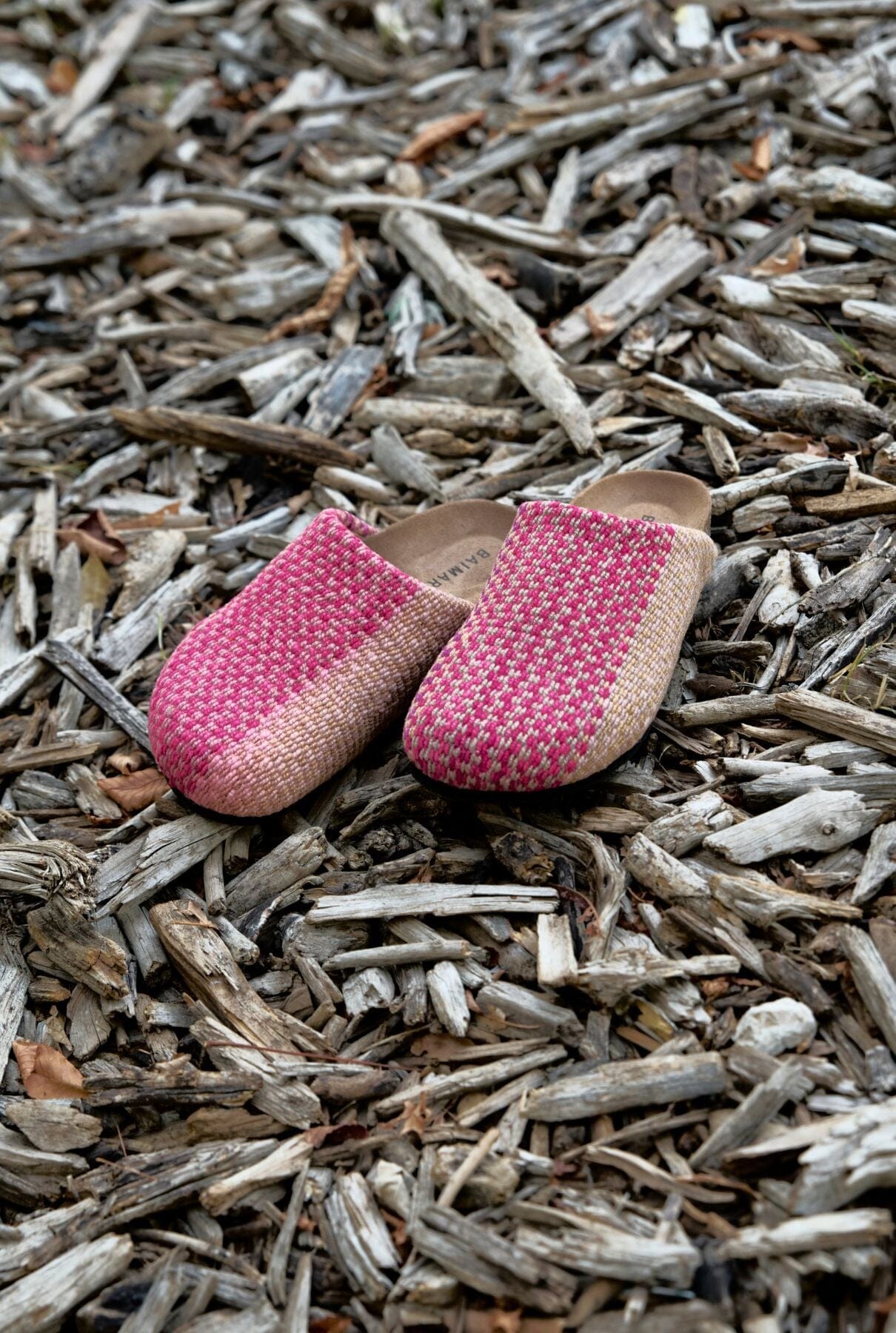 Zueco BAIMARA Bio rosa y beige Flat shoes Baimara 