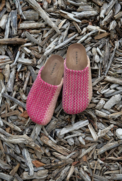 Zueco BAIMARA Bio rosa y beige Flat shoes Baimara 