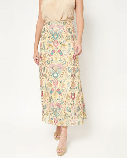 Zulema Beige Skirt Skirts Leyre Doueil 