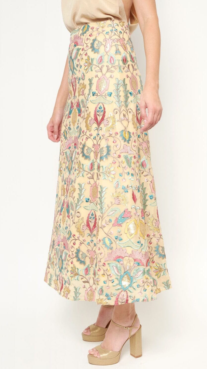 Zulema Beige Skirt Skirts Leyre Doueil 