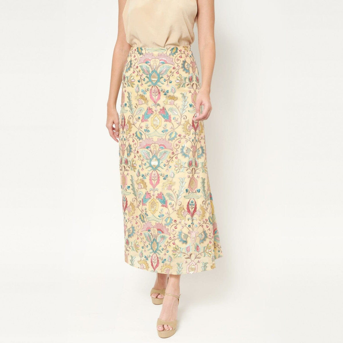 Zulema Beige Skirt Skirts Leyre Doueil 