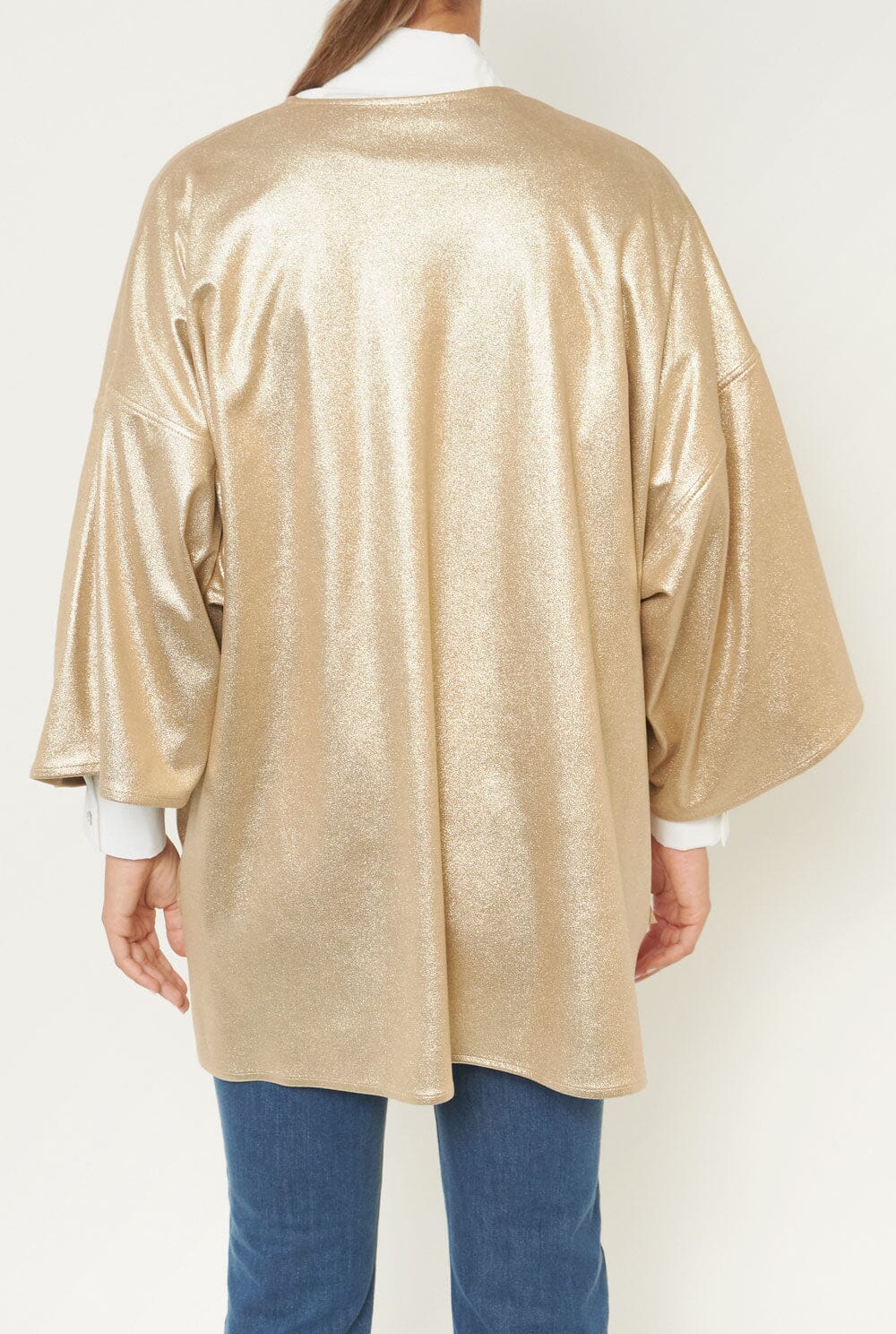 Abrigo Greta Reversible Beige Oro Coats Duyos 