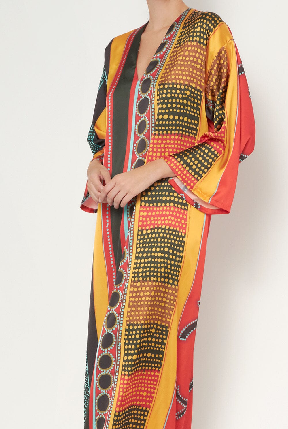 African Midi Caftan Dress Dresses TETE BY ODETTE 