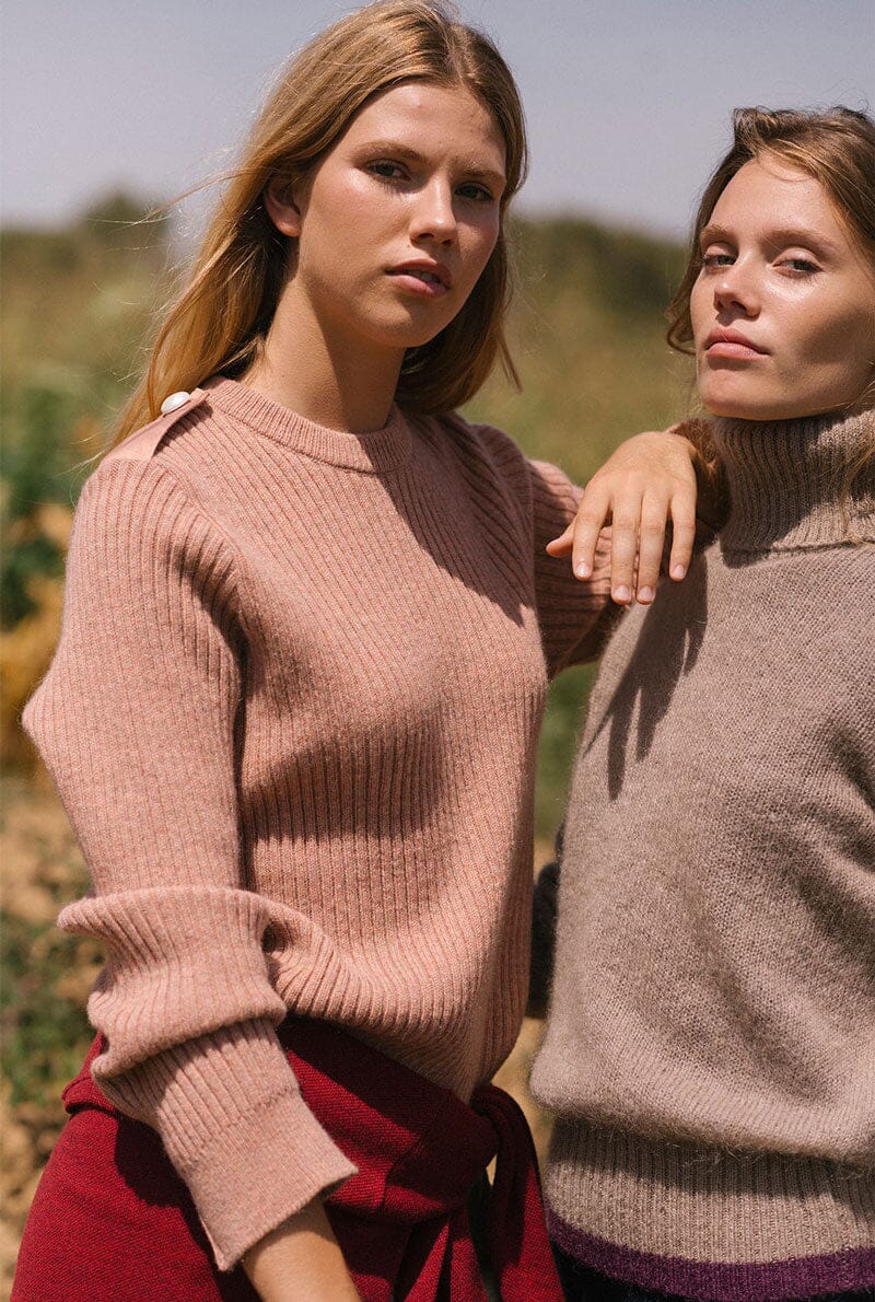 Alejandra Jumper - Pink Sweaters Laia Alen 