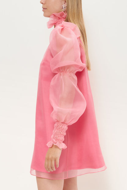 Andrea mini short pink sleeve Dresses Diddo Madrid 