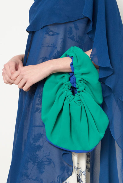 Angelines Green-Blue Hand bags Julise Magon 