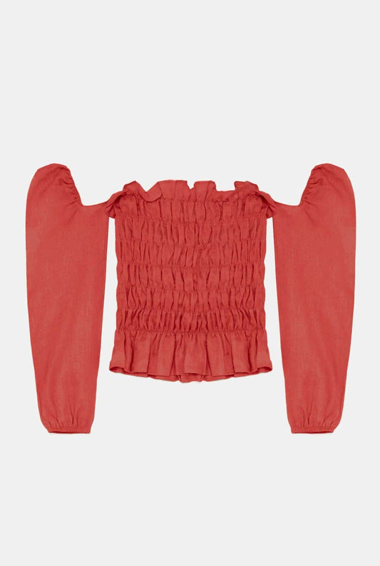 Arrieta Top Red T-Shirts & tops Alava Brand 