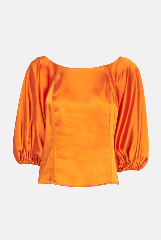 Audrey Top Naranja Shirts & blouses Duyos 