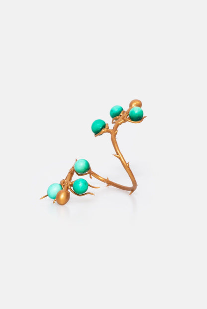 Brazalete Rama y Frutos Verde · Joaquin Blanco