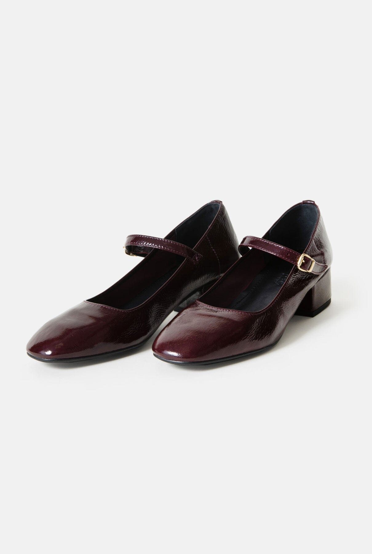 Camila high aubergine Flat shoes Mint and Rose 