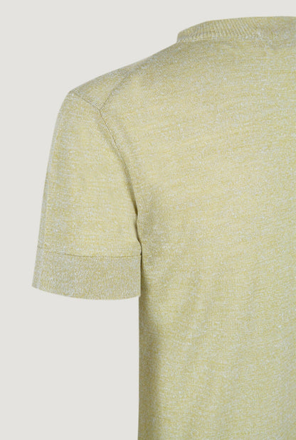 Camiseta de punto lino y seda lima T-Shirts & tops Culto 1105 