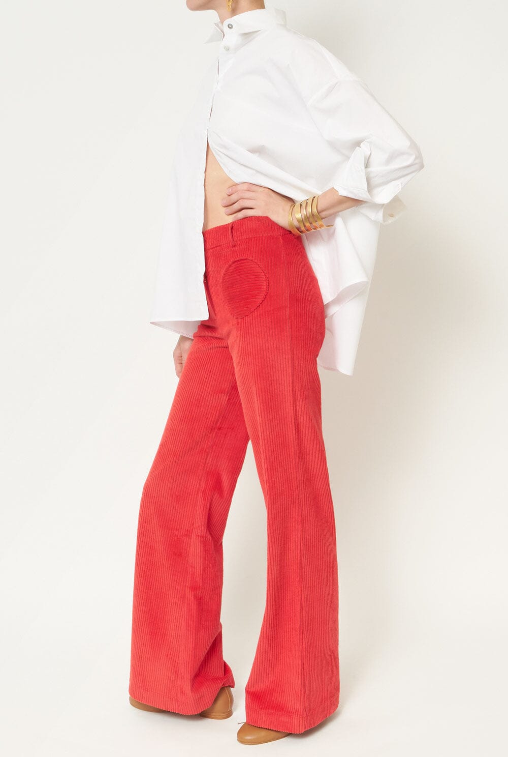 Cardin rojo Trousers Wearitbe 