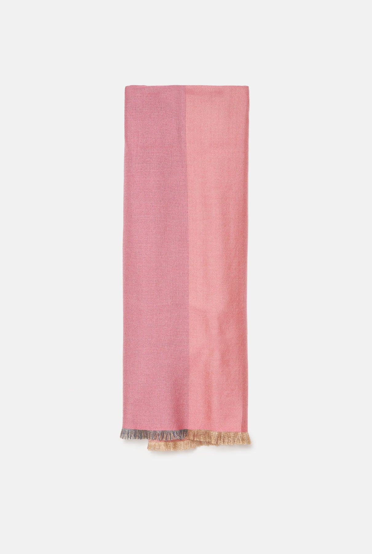 Cashmere and Silk Shawl in pink scarve Victoria de Talhora 