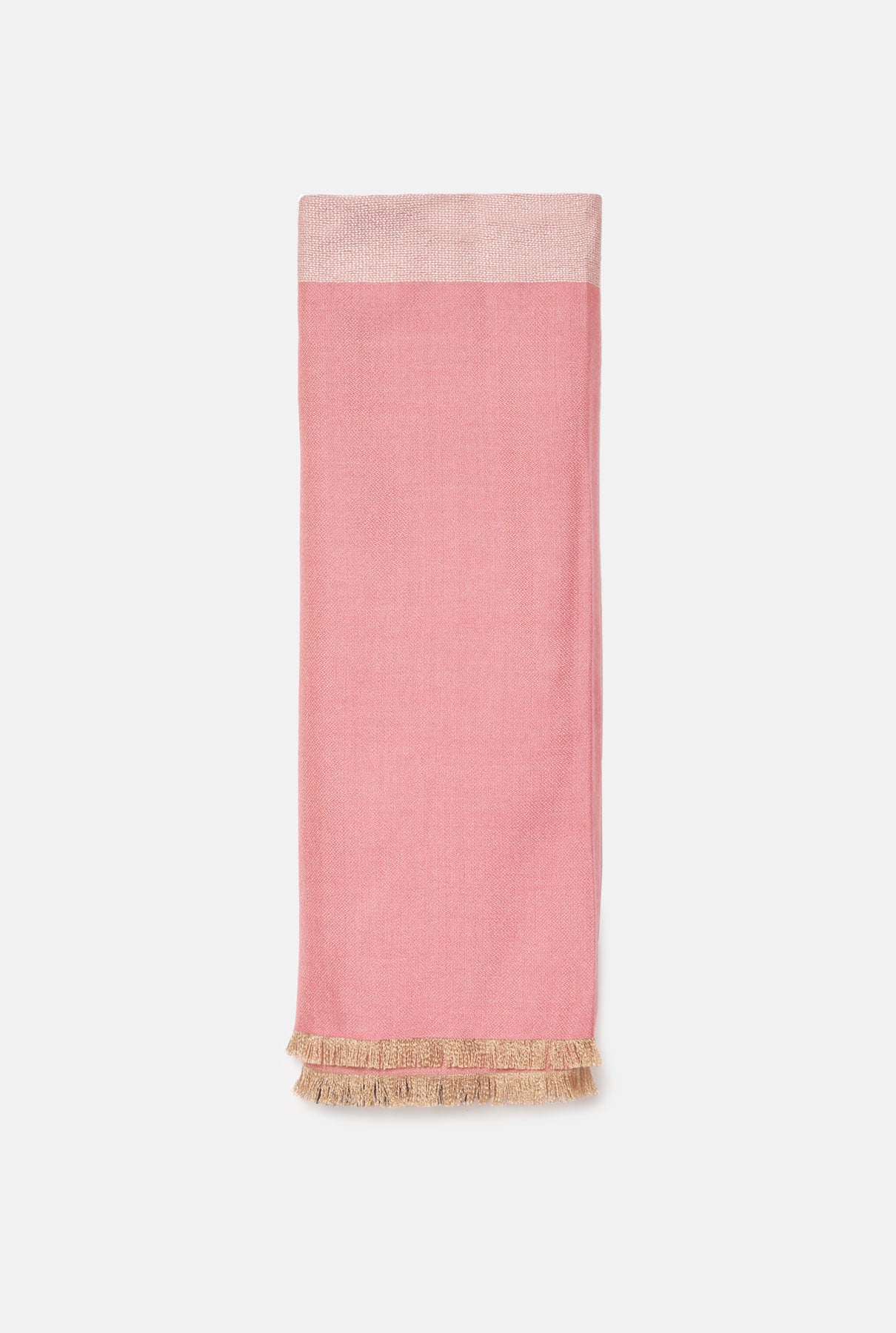 Cashmere and Silk Shawl in pink with sequins scarve Victoria de Talhora 