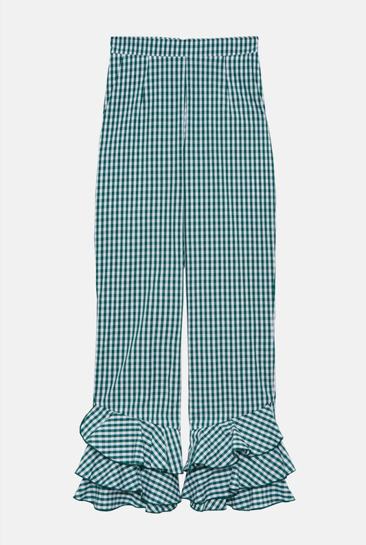 Comillas Trousers - Green trousers Diddo Madrid 