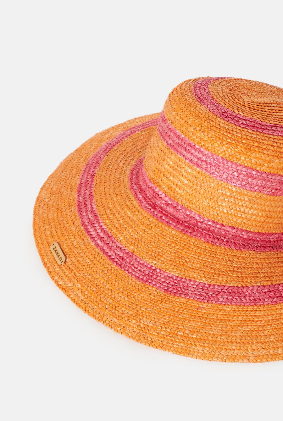 Cuchi Zebra pink-orange hat Hats Zahati 