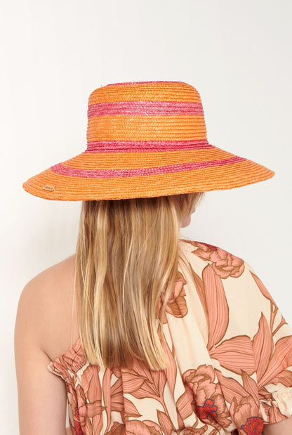 Cuchi Zebra pink-orange hat Hats Zahati 