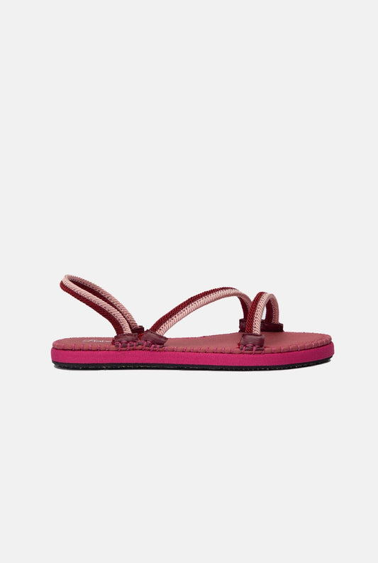 Daisy Sandal Fucsia Flat sandals Flabelus 