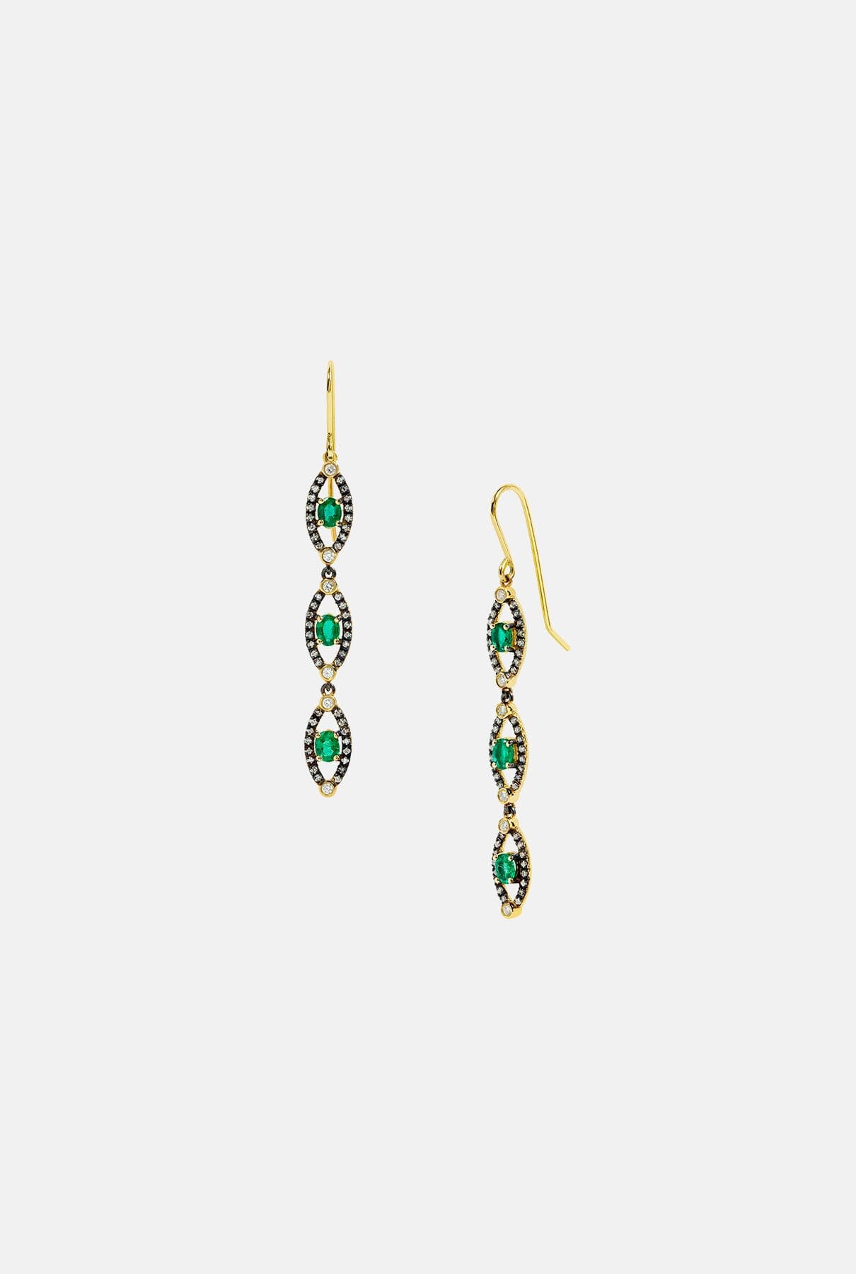 Eyes emeralds earrings Earrings ES Fascinante 