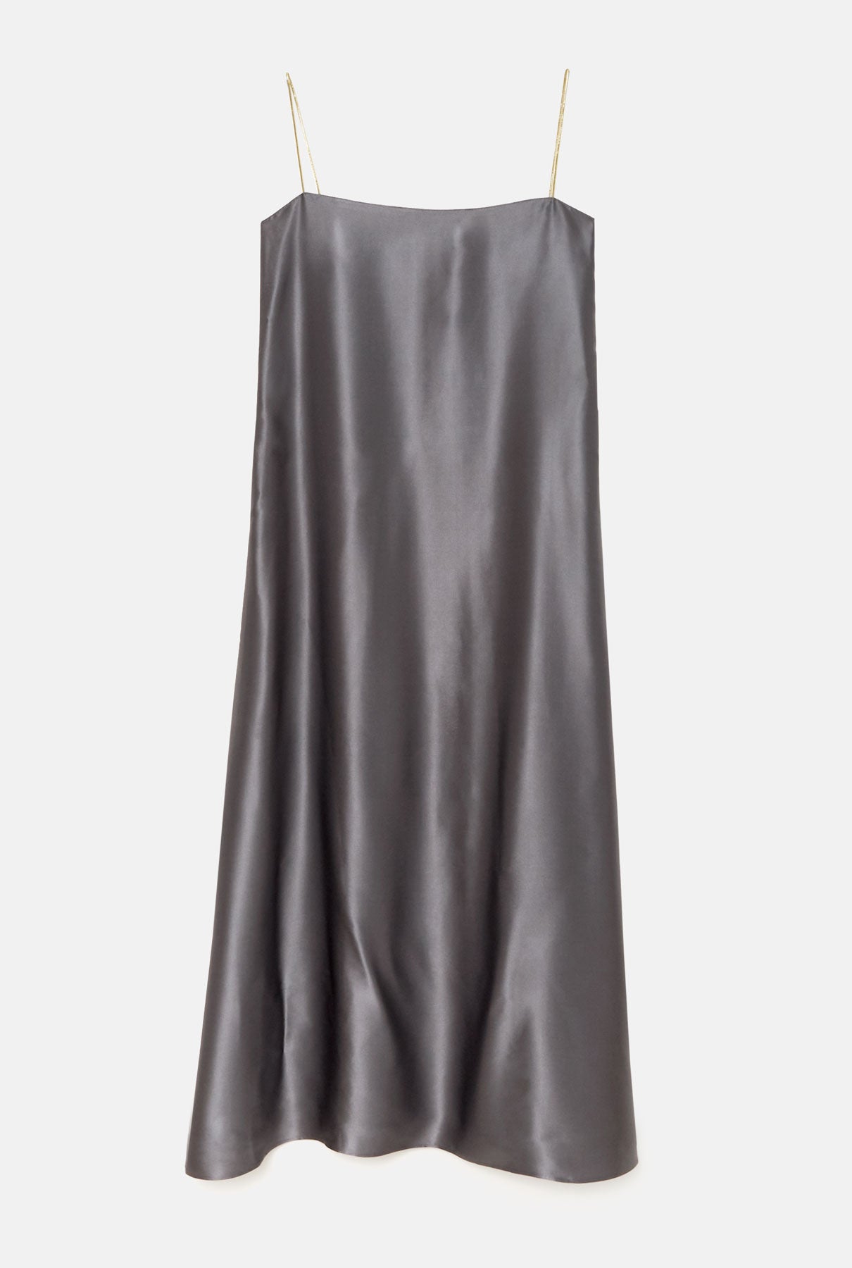 Flor extralong dress grey Dresses Atelier Aletheia 