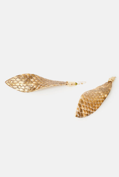 Florencia XL Earrings Gold Earrings La Morenita 