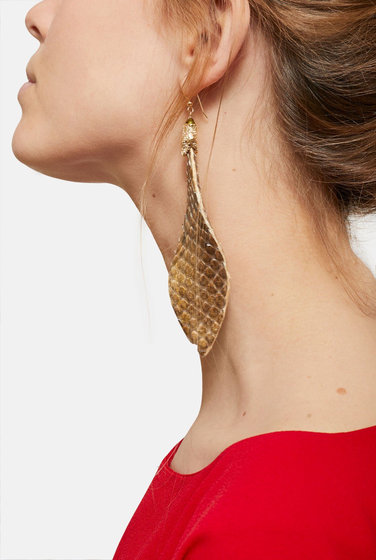 Florencia XL Earrings Gold Earrings La Morenita 