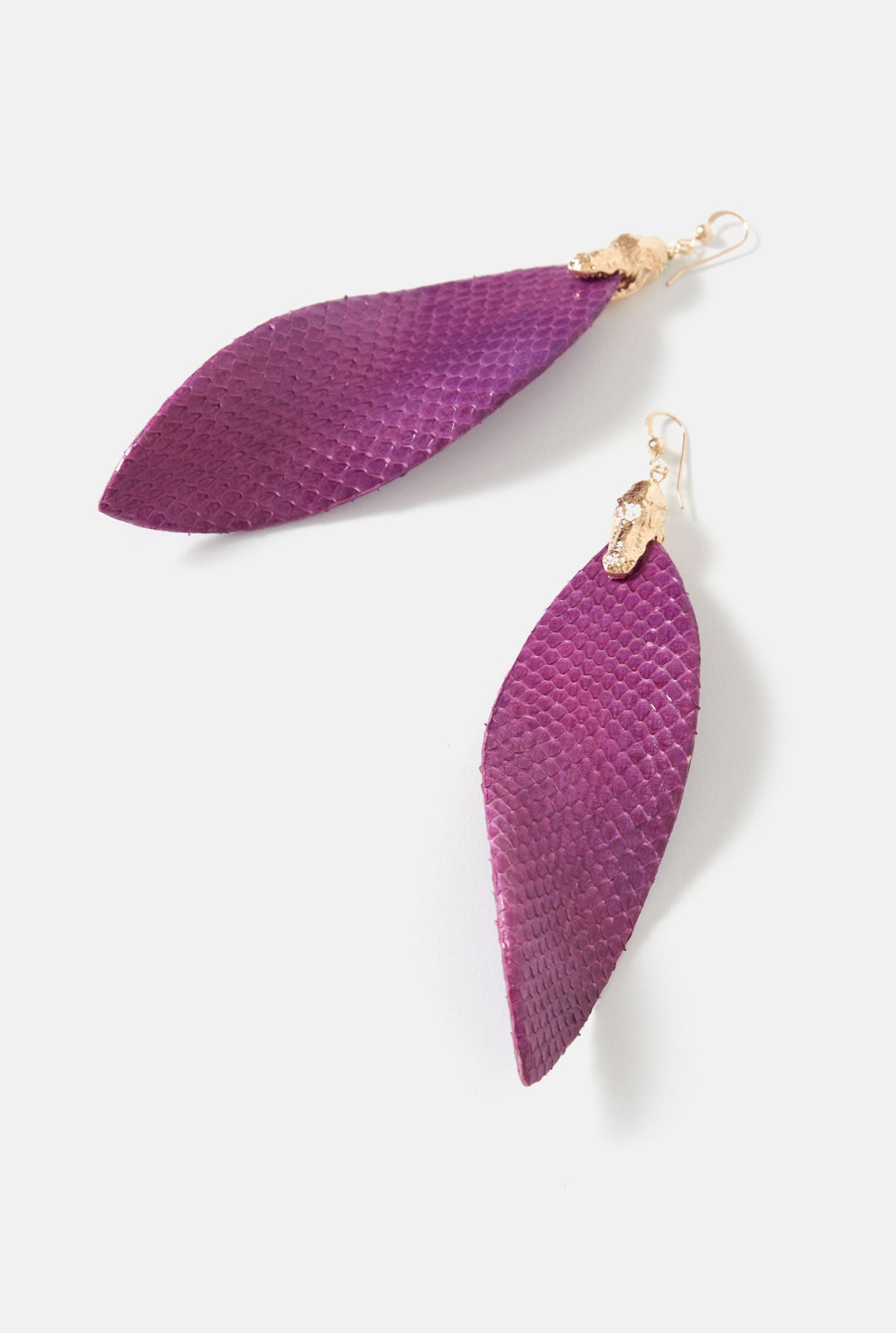 Florencia XL Purple Earrings Earrings La Morenita 