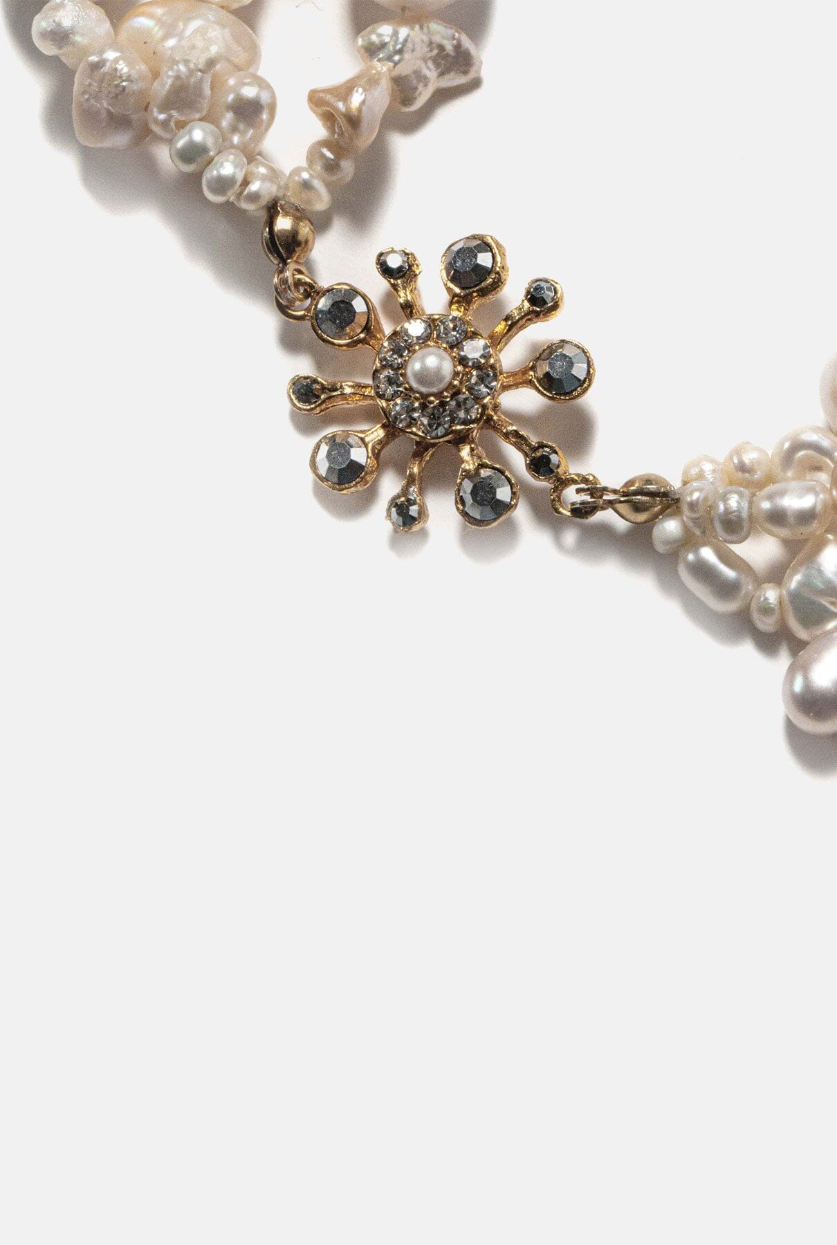 Gargantilla Caos de Perlas Necklaces M de Paulet 