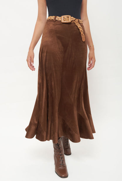 Gilda brown skirt Skirts Wearitbe 