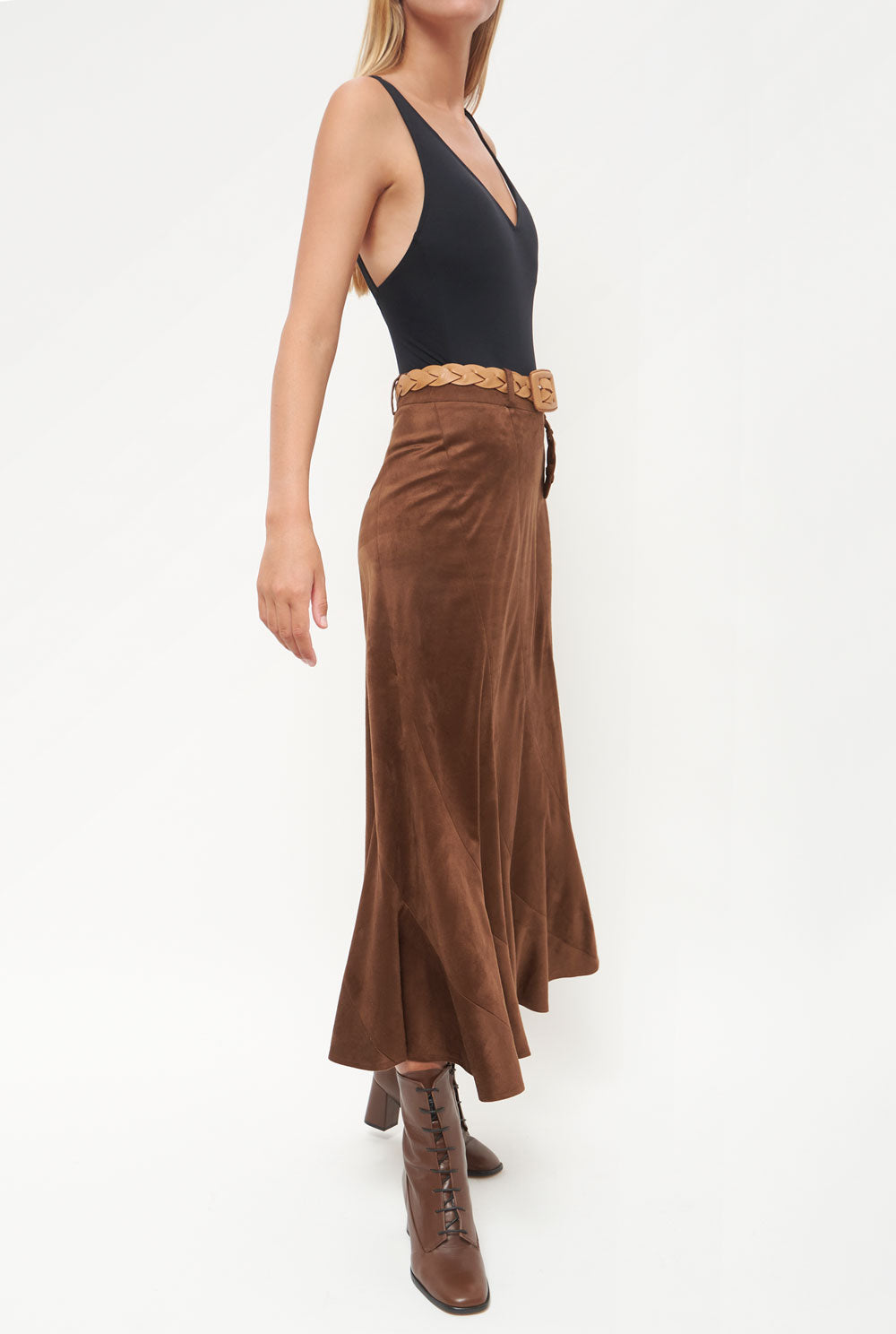 Gilda brown skirt Skirts Wearitbe 