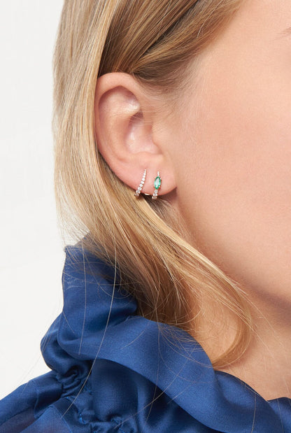 Jardin de Aire earrings Earrings Gold & Roses 