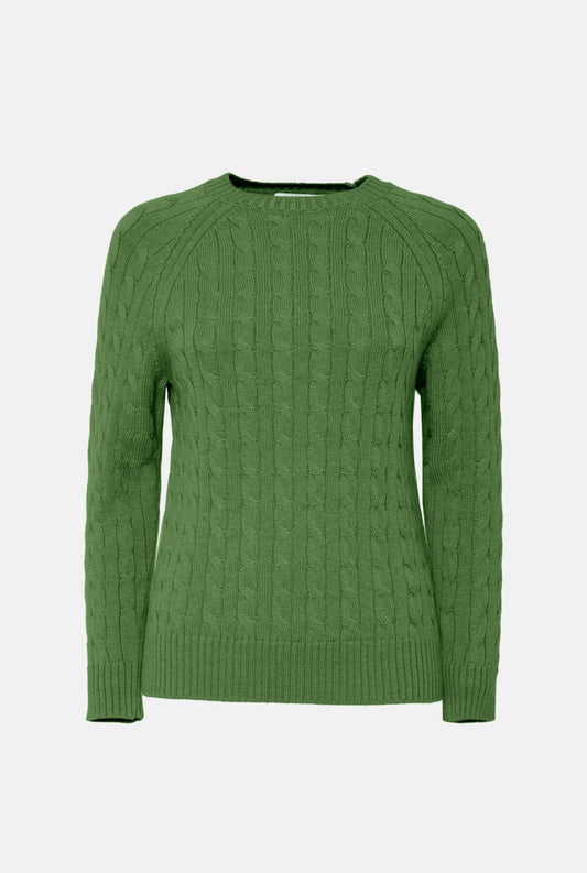 Jersey Veda Verde Sweaters Kolonaki 
