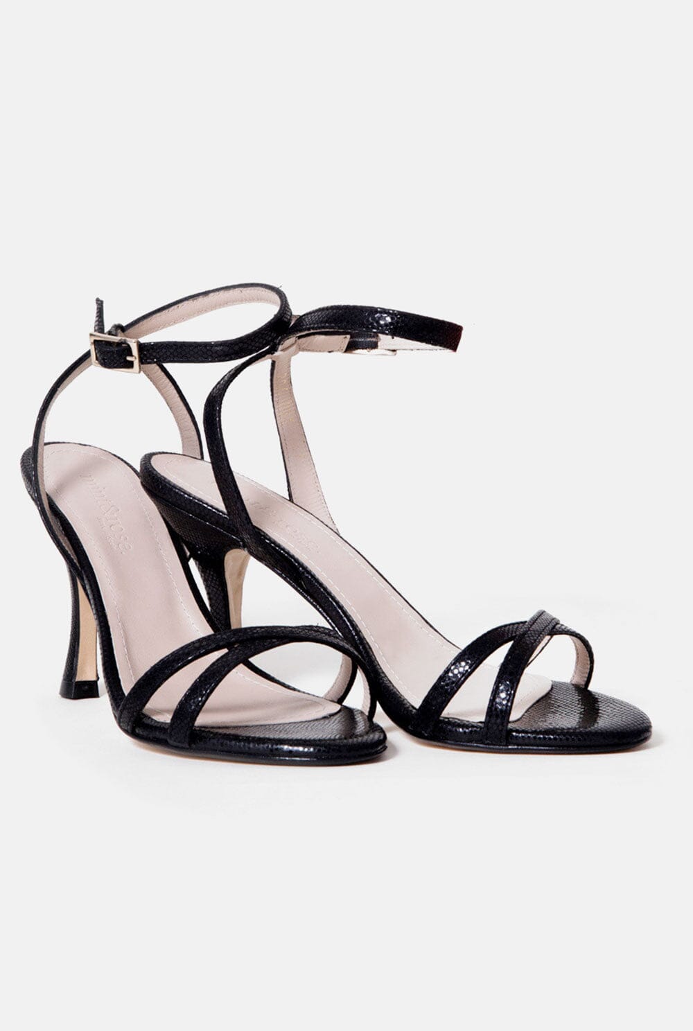 Kate cristaelle negro Heels Mint and Rose 