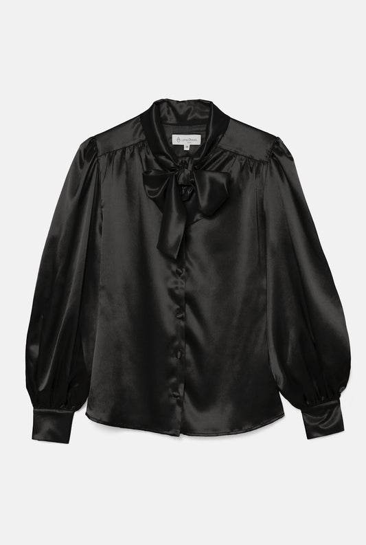 Lara black shirt Shirts & blouses Leyre Doueil 