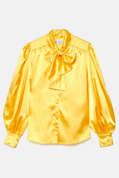 Lara yellow shirt Shirts & blouses Leyre Doueil 