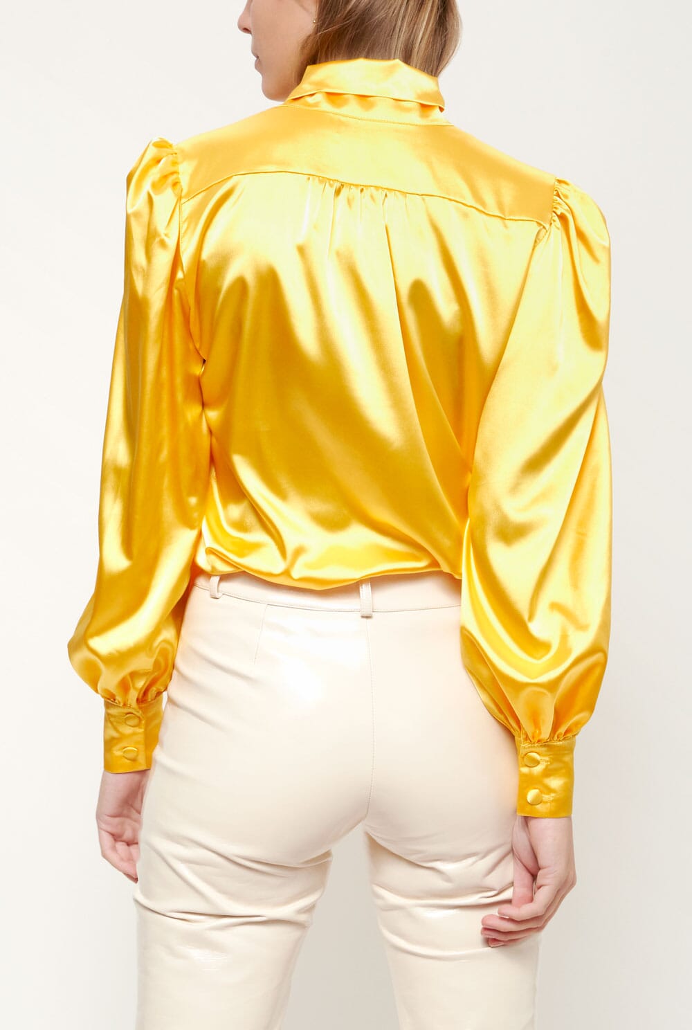 Lara yellow shirt Shirts & blouses Leyre Doueil 