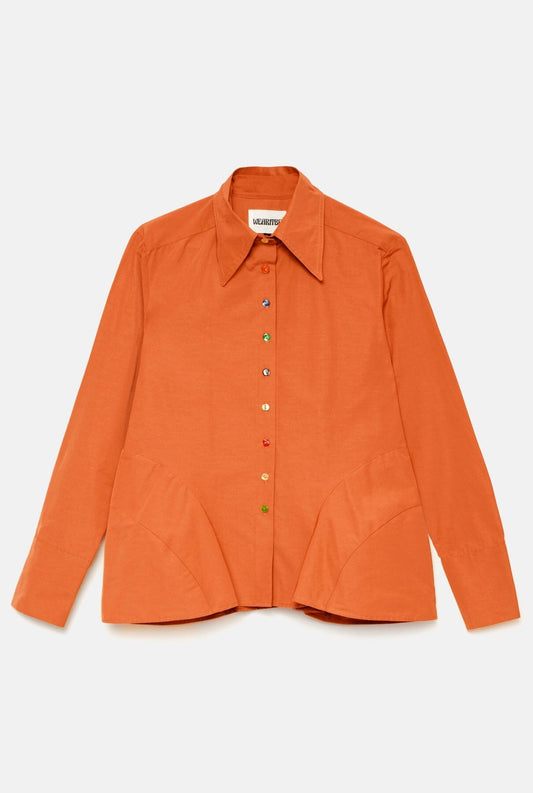Lilibeth shirt orange. Shirts & blouses Wearitbe 