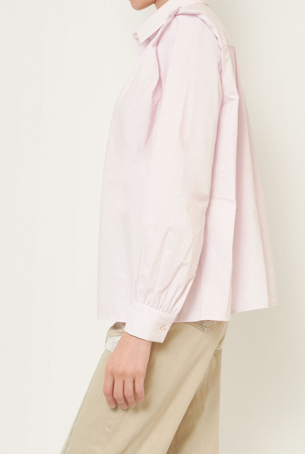 Marieta Soft Pink Shirts & blouses Julise Magon 