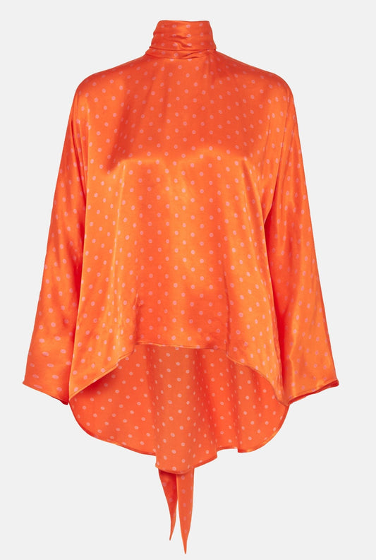 Maxi Blusa Lazo naranja Shirts & blouses Juan Vidal 