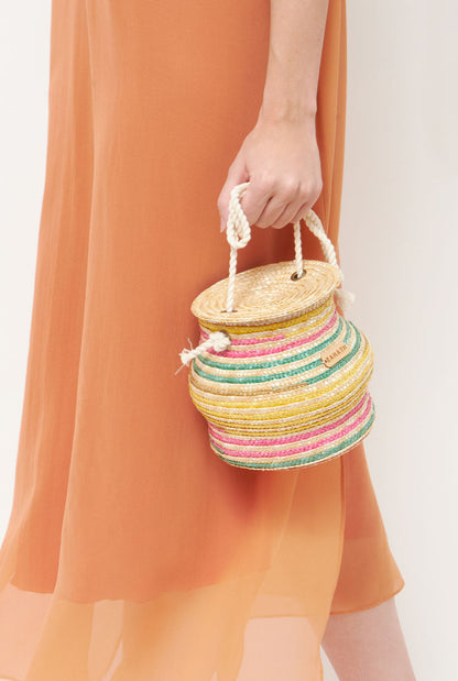 Multicoloured teapot bag Bolsos Zahati 