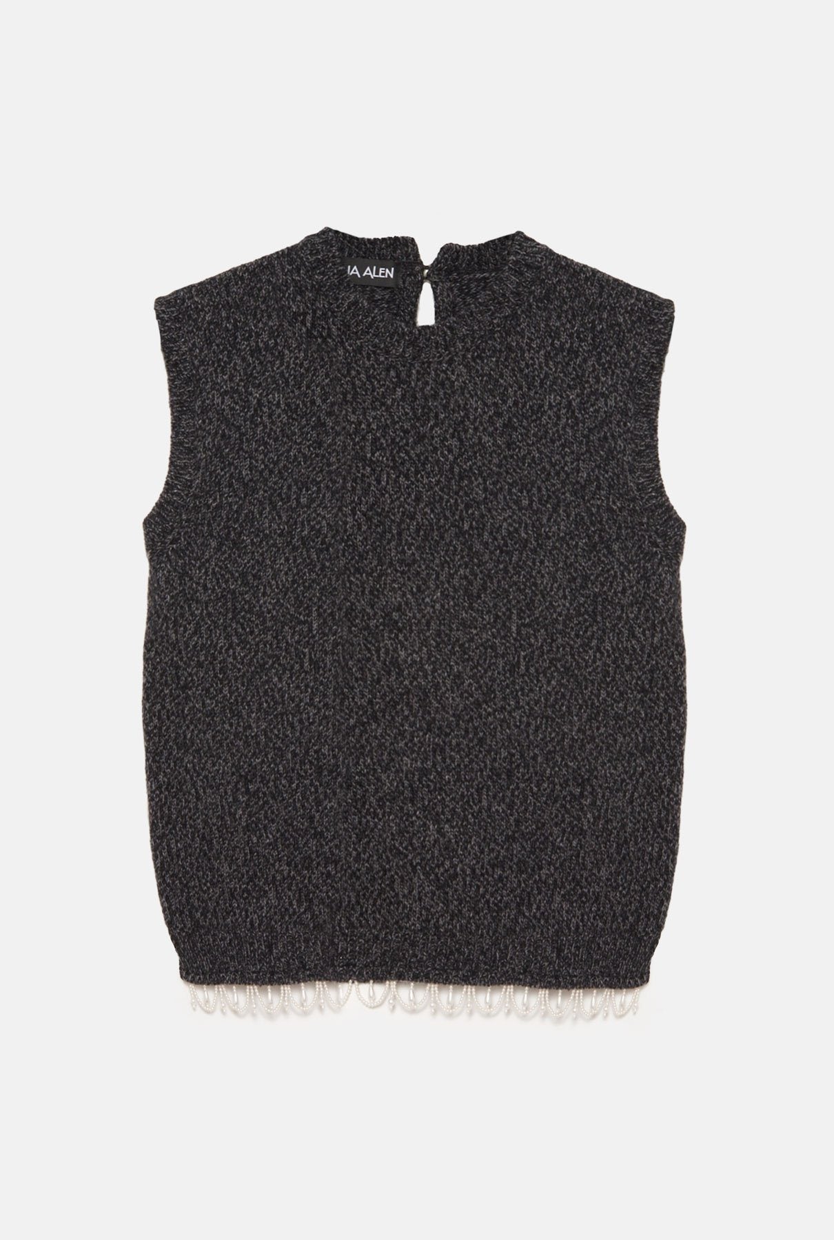 Mumu Pearly Charcoal vest Laia Alen 