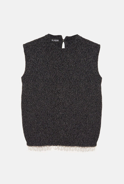 Mumu Pearly Charcoal vest Laia Alen 