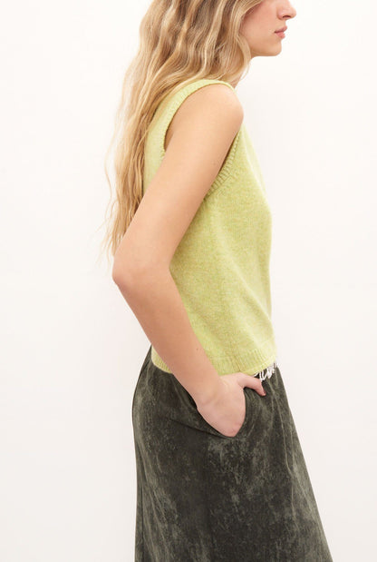 Mumu Pearly Lima Vest - Exclusive for Es Fascinante vest Laia Alen 