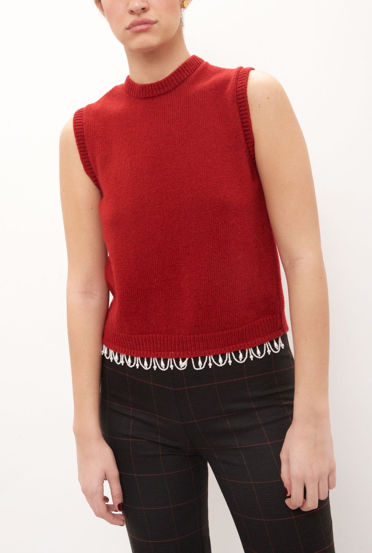 Mumu Pearly Red Vest vest Laia Alen 