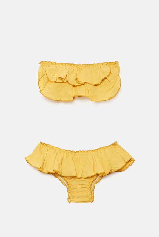 Mustard Plumetti Bikini swimwear Como un pez en el agua 