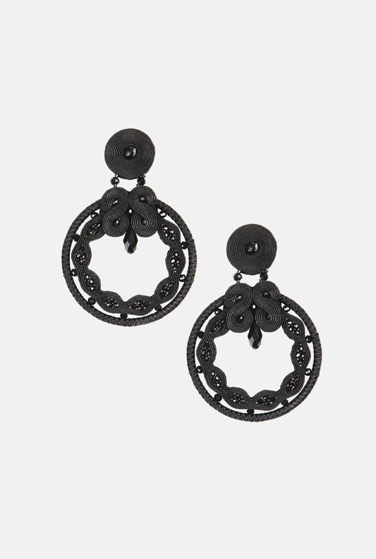Negro & azabache earrings Earrings Musula Jewelry 