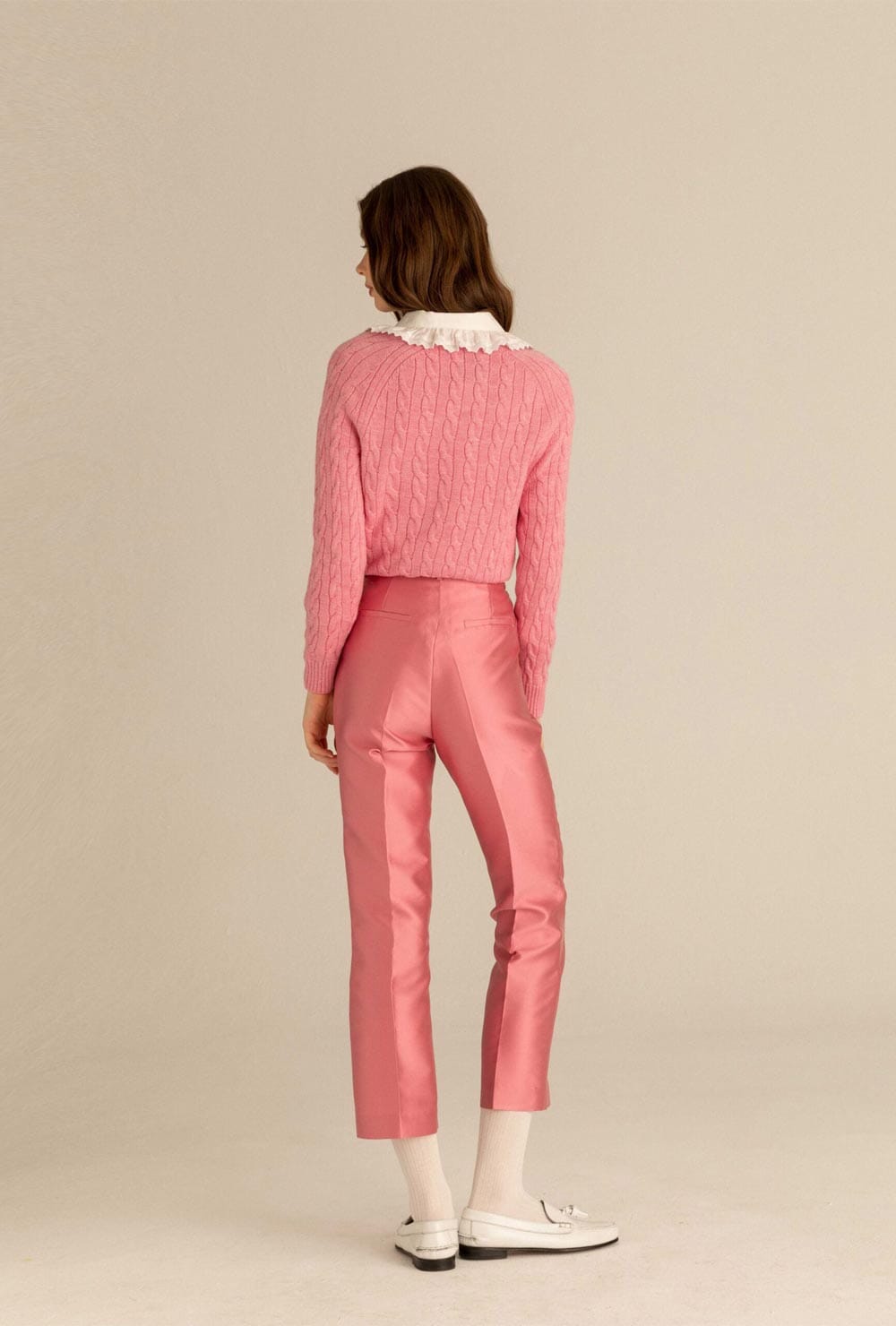Pantalón Wren rosa Trousers Kolonaki 