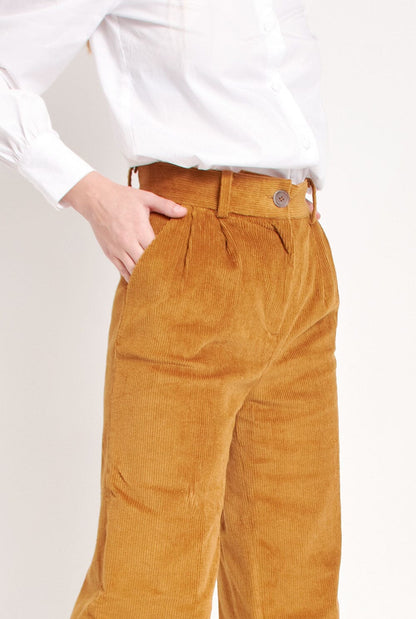 Pantalon Wynda Camel Trousers Kolonaki 