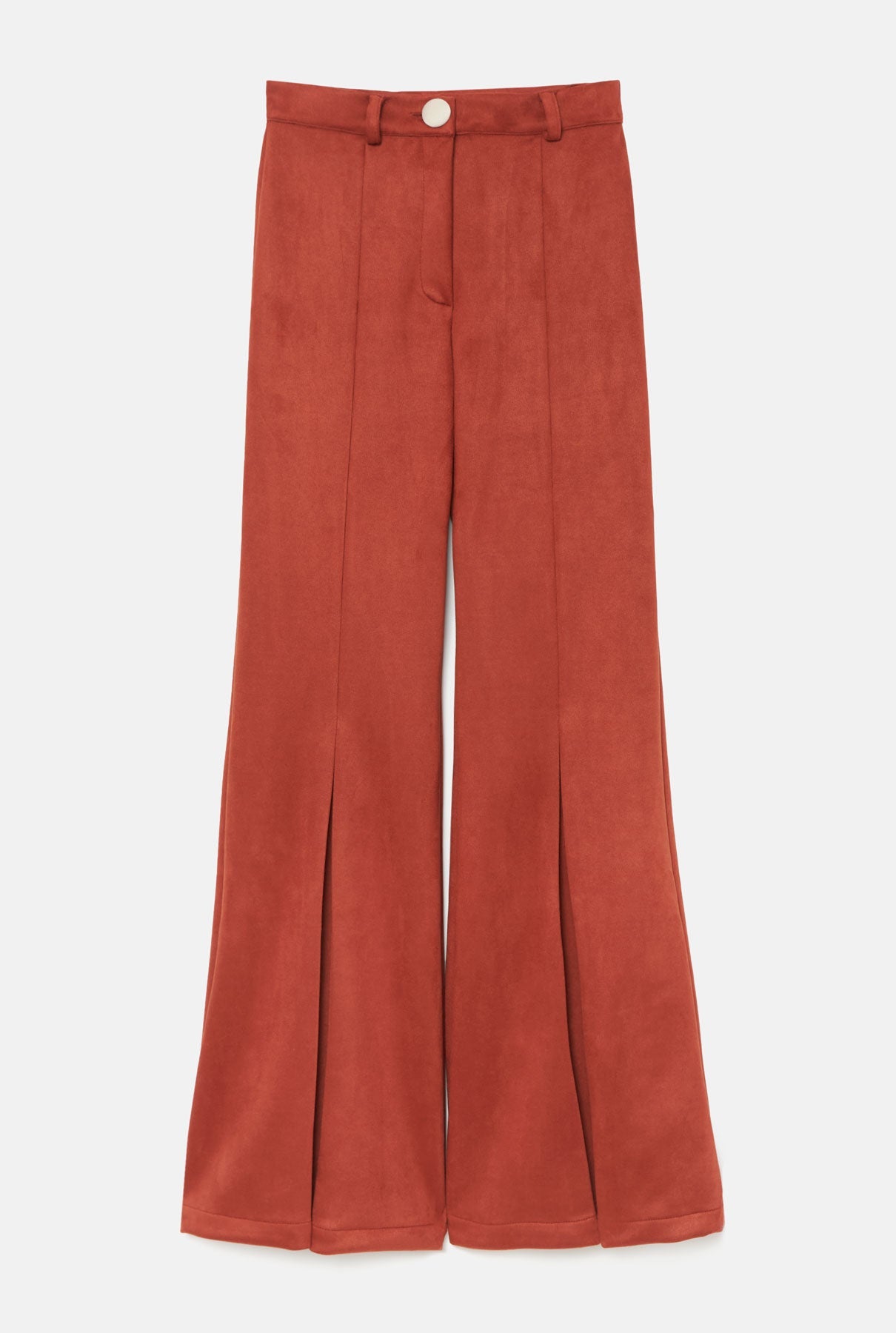 Pantalones Avedon Burgundy Trousers Wearitbe 